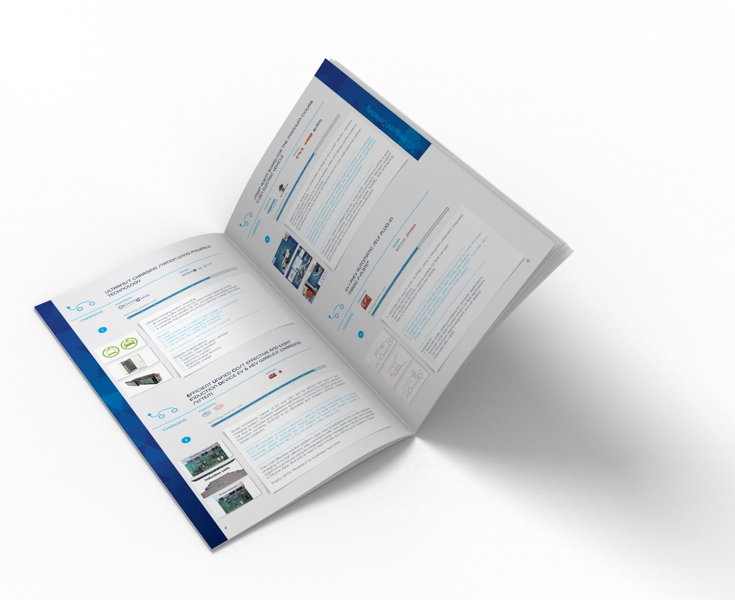 A4 brochure mock-up